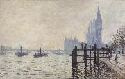 The Thames Below Westminster, Claude Monet